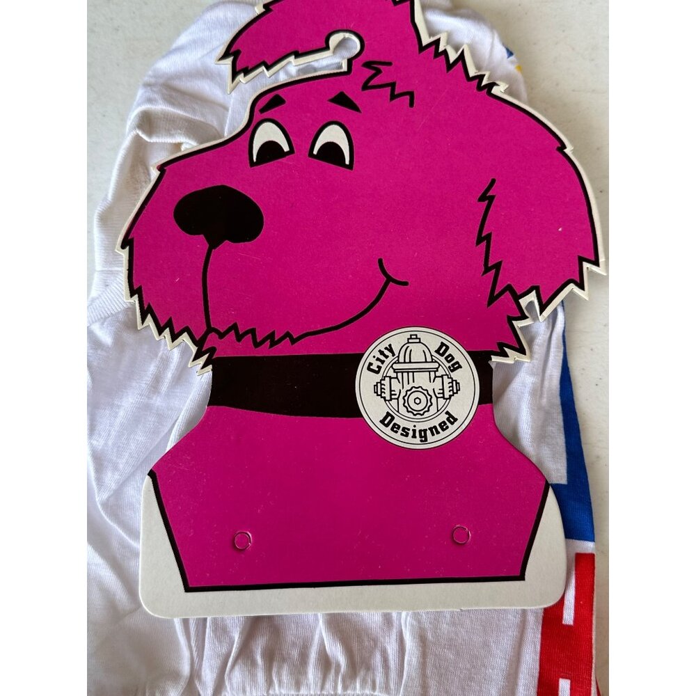 VINTAGE 1994 ATTITUDES "Ate Homework" Dog 100% Cotton T-Shirt Size M (READ) - Picture 7 of 12